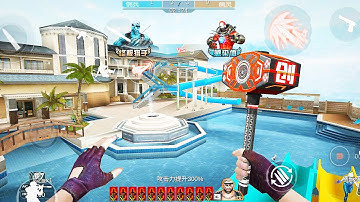 Crossfire Mobile CFGZ v2.52 - CF Resort HMX Gameplay #21 - CSGO Mobile - FPS Android Gameplay