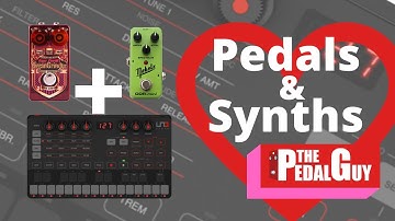 The Pedal Guy VLOG Pedals and Synths with IK Multimedia Lounsberry Pedals and Nobels