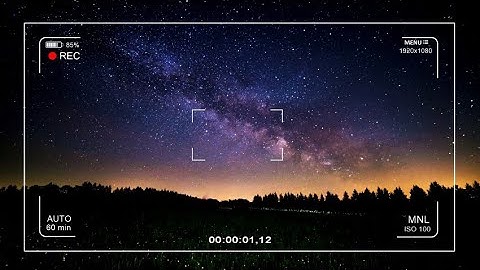 Camera Recording Screen Stock Motion Graphics