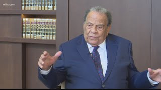 Third Sunday in July with Reverend Ambassador Andrew Young
Reverend AmbassadorYoung, preaching
July 20, 2025
Reverend Dr. Dwight D. Andrews, Pastor Third Sunday in July with Reverend Ambassador Andrew Young