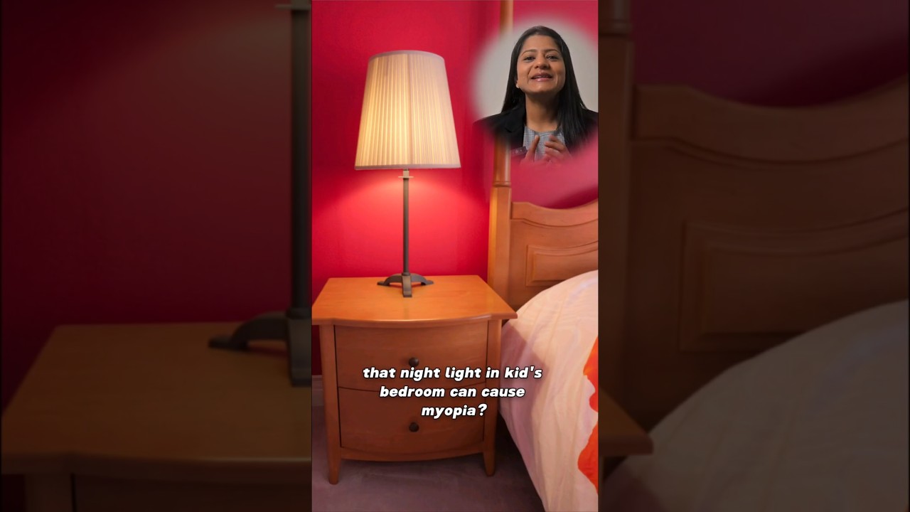 Does Night Lamp Exposure in Kids cause Myopia? 