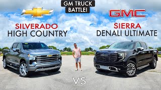 TRUCK SHOWDOWN!  2024 Chevy Silverado vs. GMC Sierra: Comparison