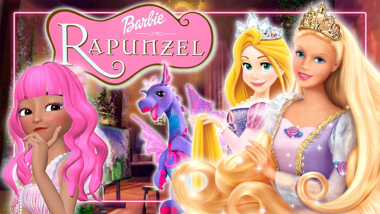 🎨 Barbie como Rapunzel pudo ser la inspiración para Enredados