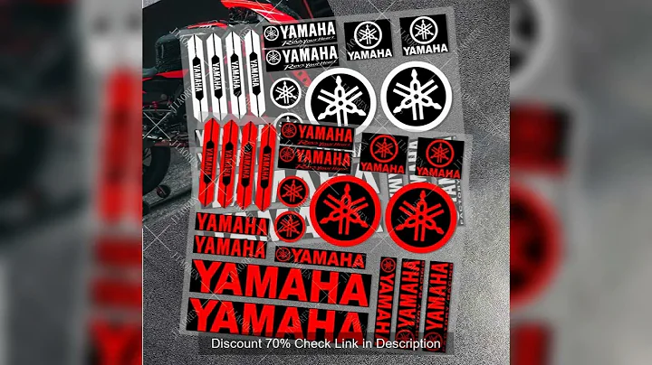 Vinyl Motorcycle Sticker YAMAHA stickers logo decal YAMAHAS Bike Helmet car MT 07 09 R1 R3 R6 NMAX T