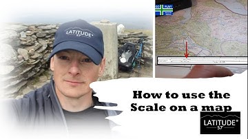 How to use scale to measure distance on a map: