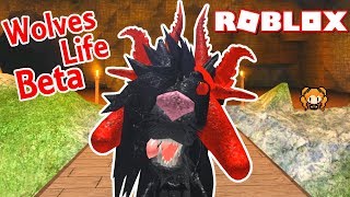 Roblox Wolves Life Beta Huge Wings And So Many Horns By Lyronyx