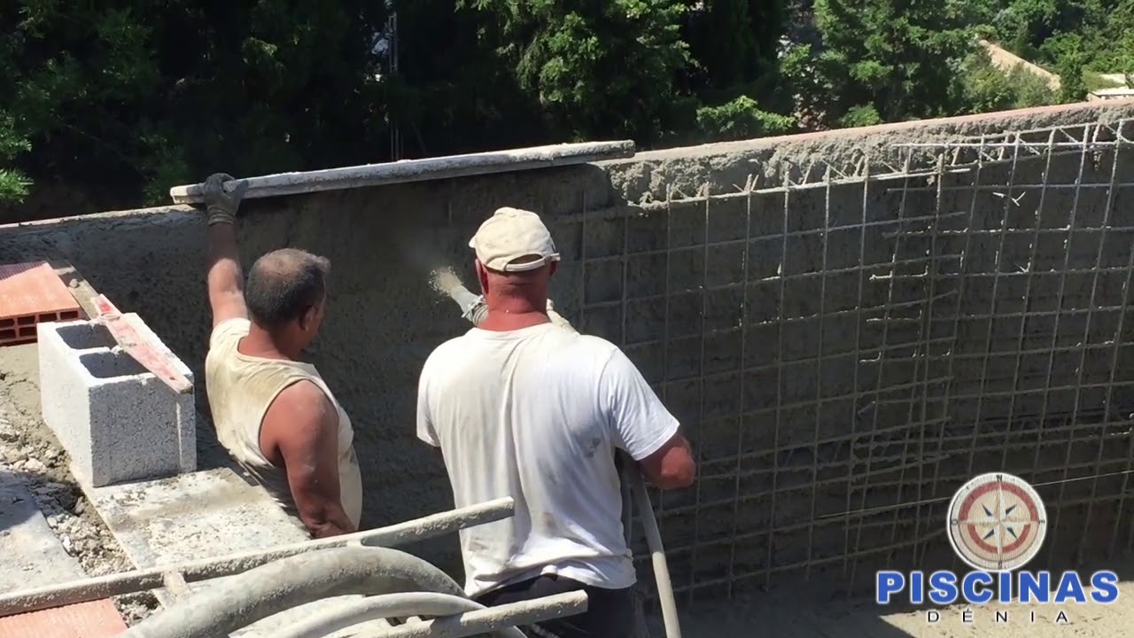 Sistema de gunitado u homigón proyectado.