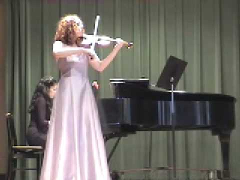 High School Senior Recital, 2000-La Gitana, F. Kre...