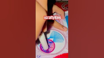 Velvet Orbit Spirograph | Deep & Hypnotic ASMR Drawing in Rich Space Tones 🪐🌀”