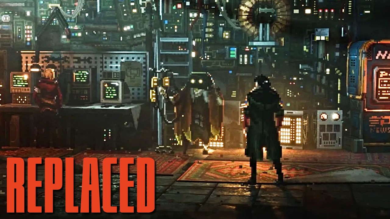 REPLACED - Dark Cyberpunk World Where Human Trapped | Cyberpunk Action Game
