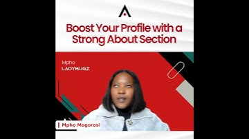 LadyBugz - Boost Your Profile with a Strong About Section
