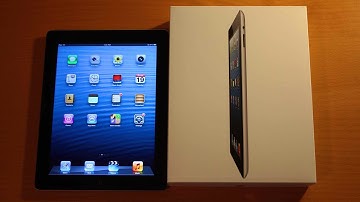 iPad 4th Generation Unboxing (2012)