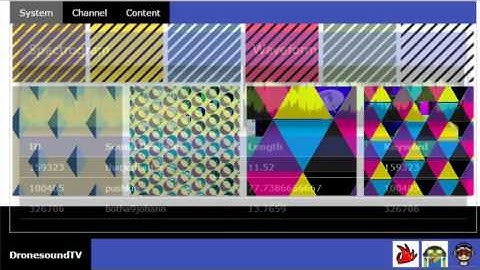 Demo Reel 26: Autonomous Drone Music and Lo-fi Glitch Visuals