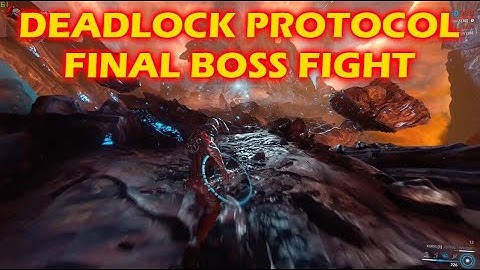 Warframe - Deadlock Protocol Final Boss Fight