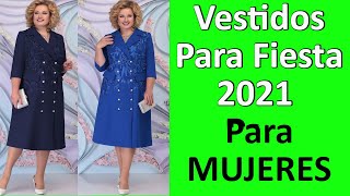 Vestidos Para Fiesta 2021 Para MUJERES DE 40+ 50+ A 80 AÑOS