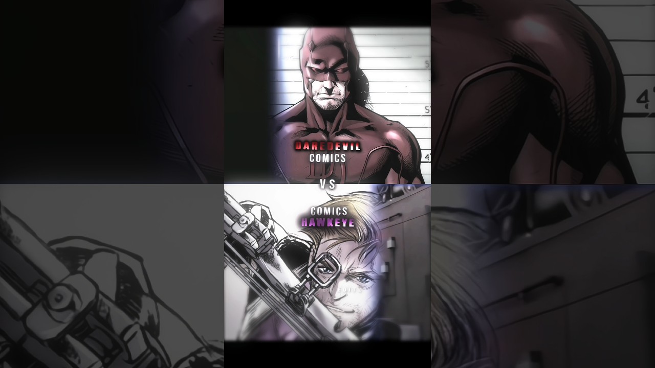 Daredevil vs Hawkeye ( comics ) Req by 