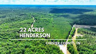 22 Acres Timberland with Survey, Soil Map, Electric, Perc Tested near Jackson TN