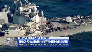 USS Fitzgerald collision with Cargo Ship under Investigation unanswered Questions