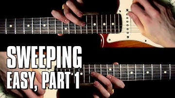 Easy sweeping, part 1 of 2: two string sweep down