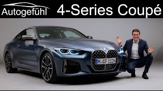 ОБЗОР совершенно нового BMW 4-Series Coupé M440i xDrive G22 2021 2020 Экстерьер Интерьер