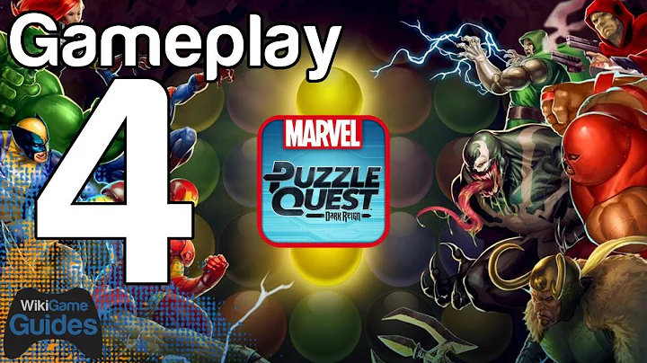 Marvel Puzzle Quest Gameplay Part 4 iPad iPhone iOS Android