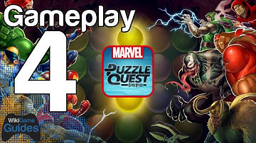 Marvel Puzzle Quest Gameplay Part 4 iPad iPhone iOS Android