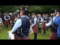 Lurgan 2019 - Field Marshal Montgomery Pipe Band - Medley practice