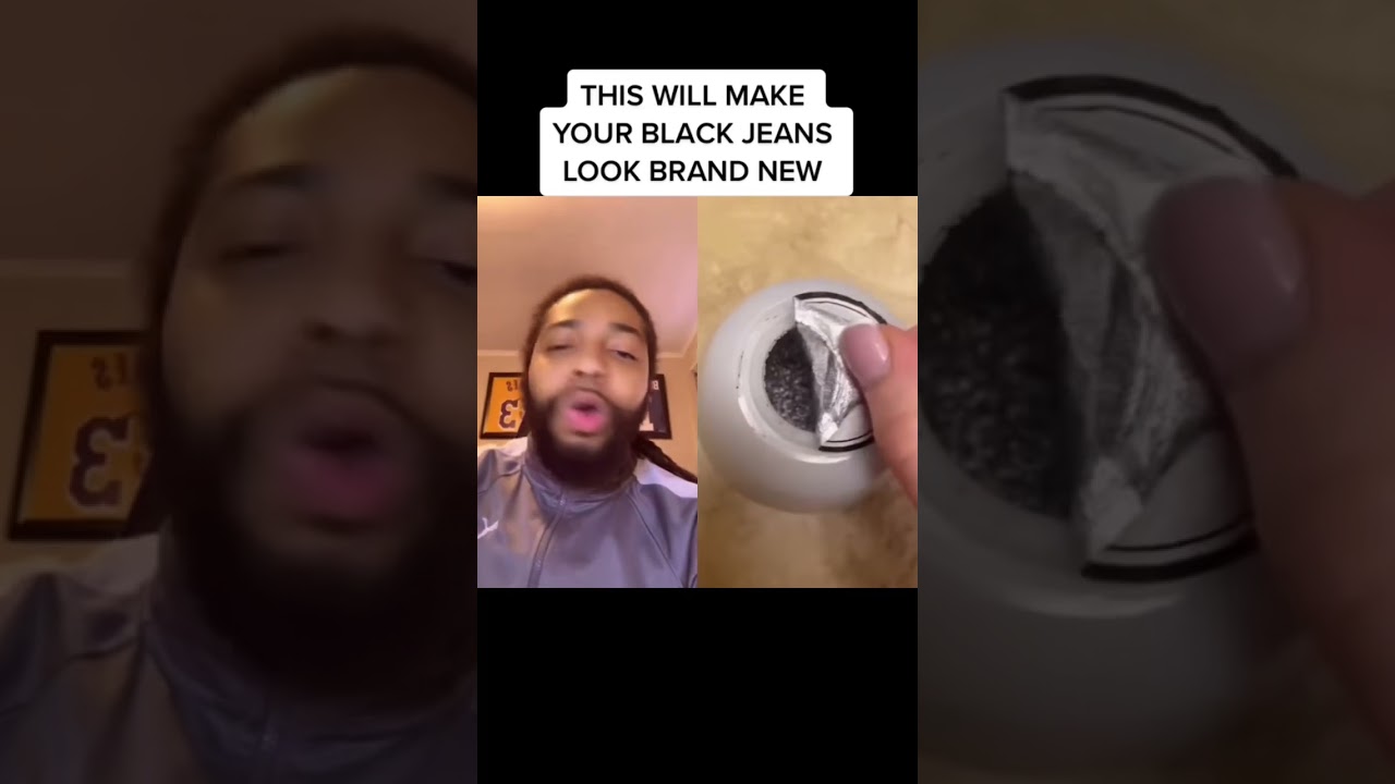 Это заставит ваши черные джинсы выглядеть как новые 