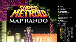 Twitch Stream - Super Metroid Map Randomiser (5th Seed)