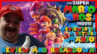 THE SUPER MARIO BROS MOVIE REVIEW & EASTER EGGS (WITH A RETIRED MARIO FROM THE 80s)