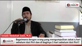 Fikih Zakat - Pengajian Islam Ustadz Abdullah Zaen