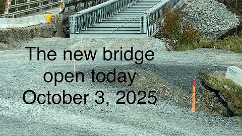 Flying to the new bridge 2025