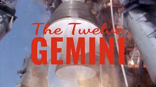 The Twelve Gemini Missions -  HD recreation, NASA 1967 documentary, Gemini Program Flights