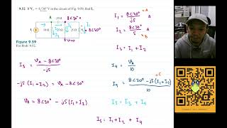 Problem 9.52 - Fundamental of Electric Circuits (Sadiku) 5th Ed - Impedance and Admittance