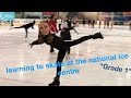 Learning to ice skate in Nottingham with the National Ice Centre! 😄⛸