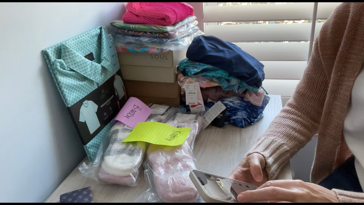 ASMR packaging orders & whispering with crinkles, fabric sounds