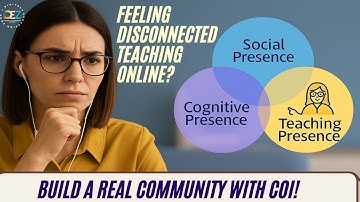 How to Build an Engaging Online Learning Community (Using the Community of Inquiry Model)