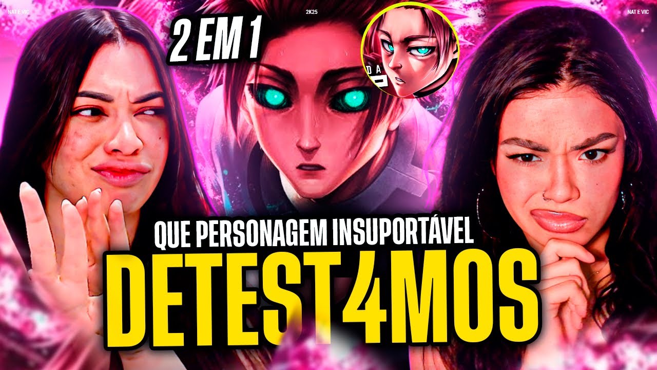 (2 em 1) Itoshi Sae (Blue Lock) | Anirap: ABSOLUTO e Ishida: FRACOS | Vic MV e Nat [REACT]