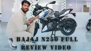 Finally New Bajaj Pulsar N250 Full Review Video #bajajpulsarn250 #pulsarn50 #n250