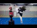 XEM Cô gái con nhà nòi tung 18 đòn chân Taekwondo đỉnh của đỉnh - Võ Thuật Tự Vệ HMS