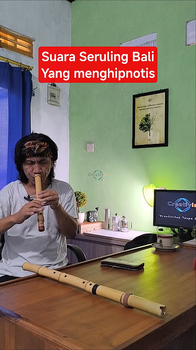 Seruling Bali Kombinasi Nada Native American Flute #serulingbali #bumiayu #suaraseruling