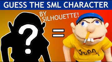 Guess The SML Character By Silhouette! | SML Quiz | SuperMarioLogan Game