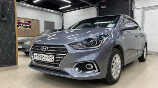 Автозвук в Hyundai Solaris. Аудиосистема за 120000 рублей с поканальным фронтом #SQ