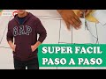 Molde patron de casaca sudadera con cierre cremalleratips de confeccion