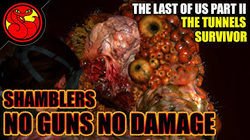 Shamblers No Guns No Damage (Survivor Difficulty) The Tunnels - The Last of us Part 2