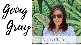 Going Grey at 39 | Grey Hair Transition