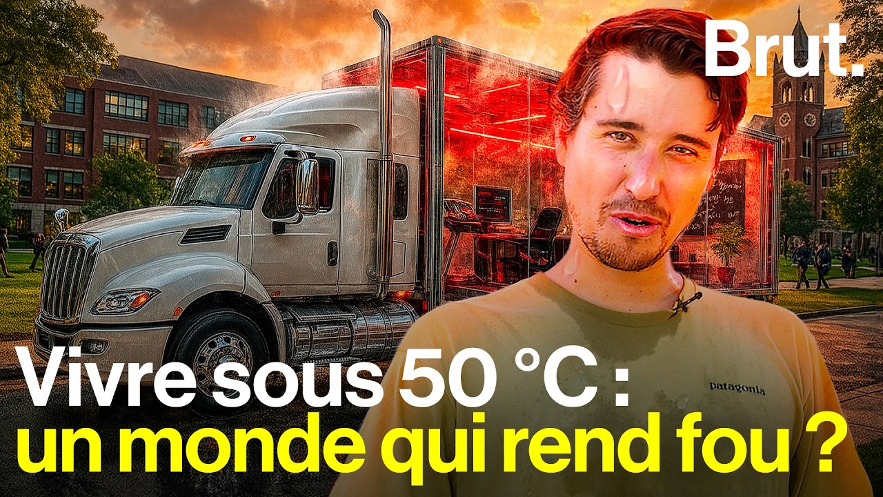On a sué dans le simulateur de réchauffement climatique mobile avec François Gemenne