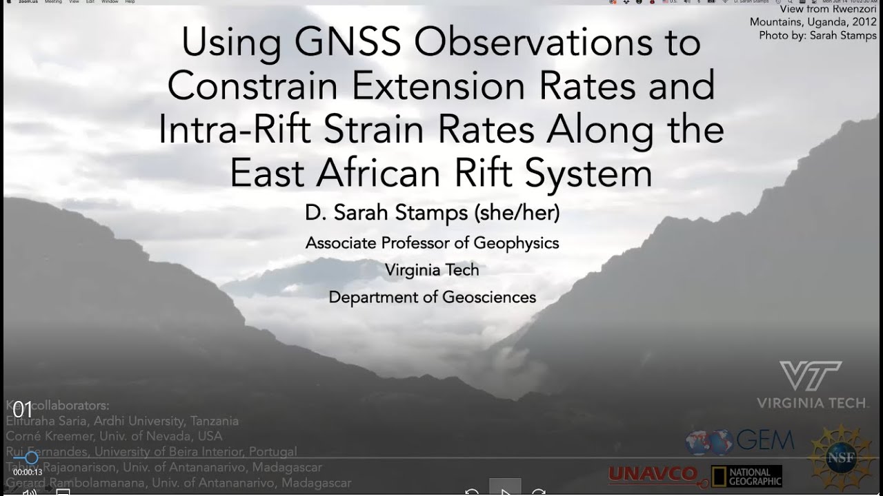 24.1 Sarah Stamps -GNSS Observations to Constrain Extension/Intra-Rift ...