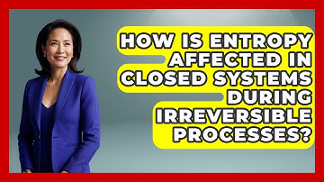 How Is Entropy Affected in Closed Systems During Irreversible Processes?