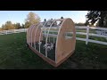 Building a Chicken Tractor Time Lapse
